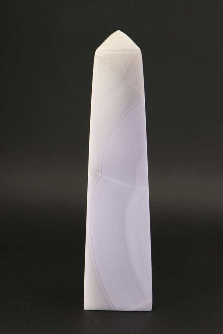 8.5" Ytrium Fluorite Obelisk DS094