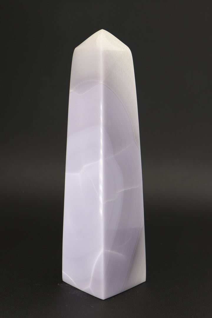 8.5" Ytrium Fluorite Obelisk DS094