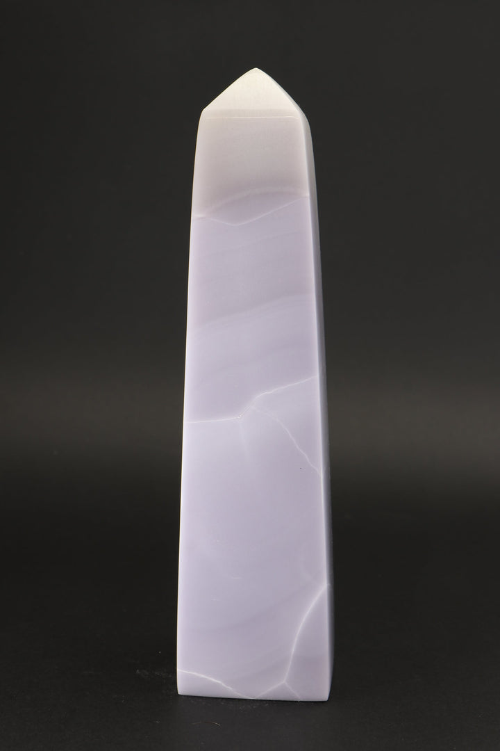 8.5" Ytrium Fluorite Obelisk DS094