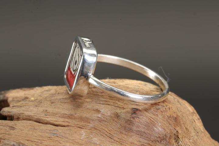 Clymena Butterfly Ring Size 8.5