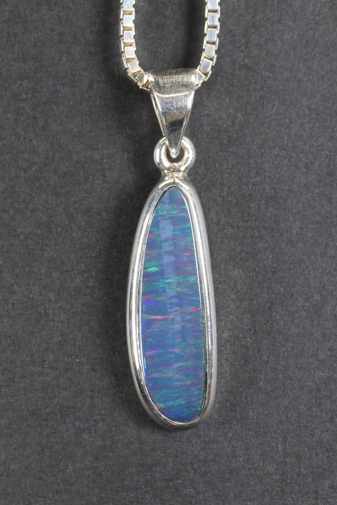 Australian Boulder Opal Pendant