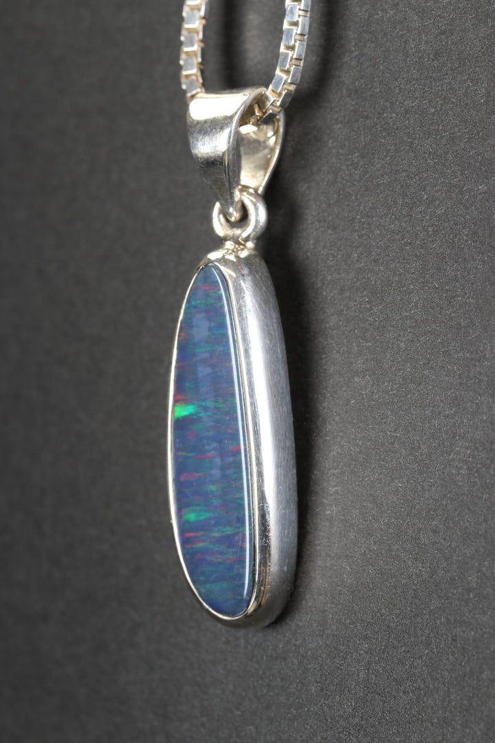 Australian Boulder Opal Pendant