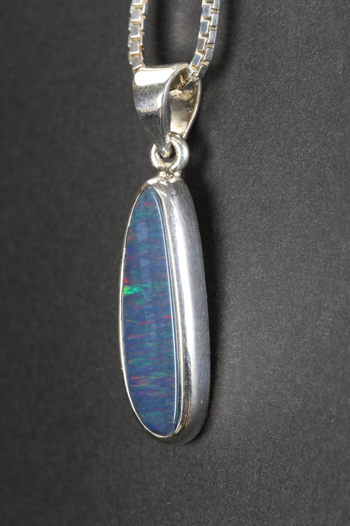 Australian Boulder Opal Pendant
