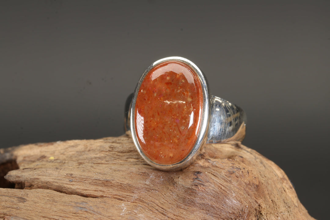 Sunstone Ring Size 6.5