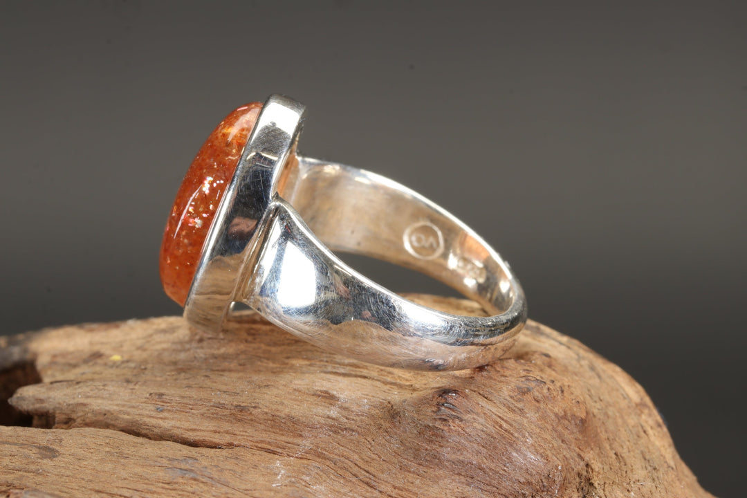 Sunstone Ring Size 6.5