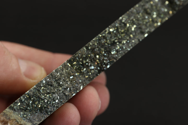 Barite with Marcasite Slab DS1623