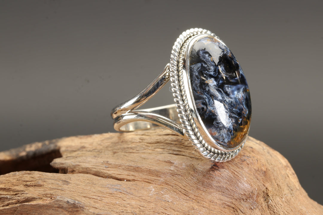 Pietersite Ring Size 11