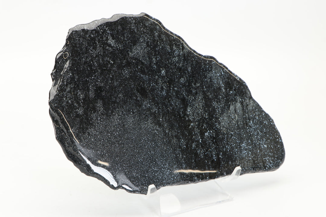 7" Specular Hematite Slab from Michigan DS2392