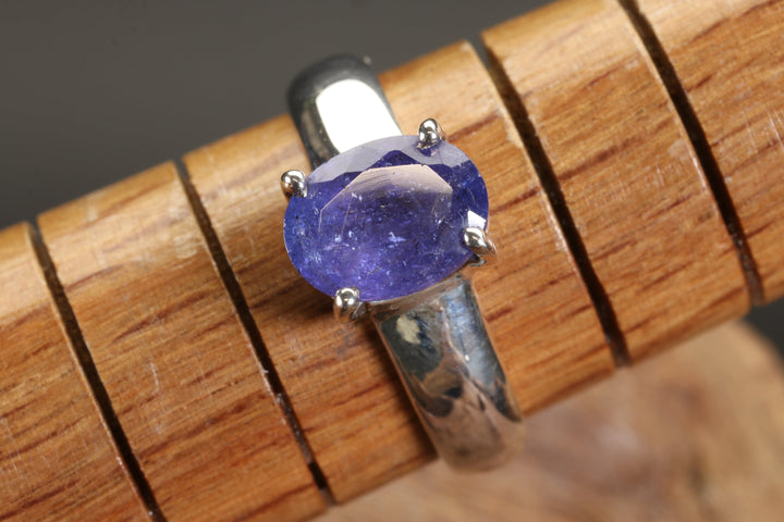 Faceted Iolite Ring Size 7