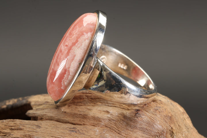 Rhodochrosite Ring Size 10