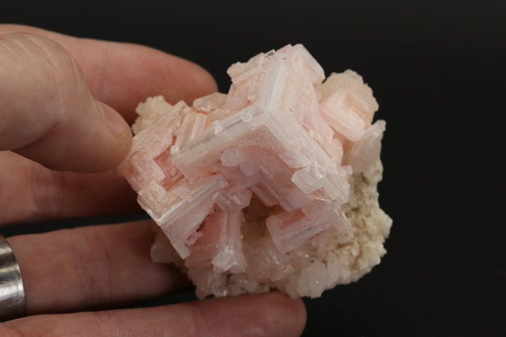 Pink Halite on Trona Specimen DS541