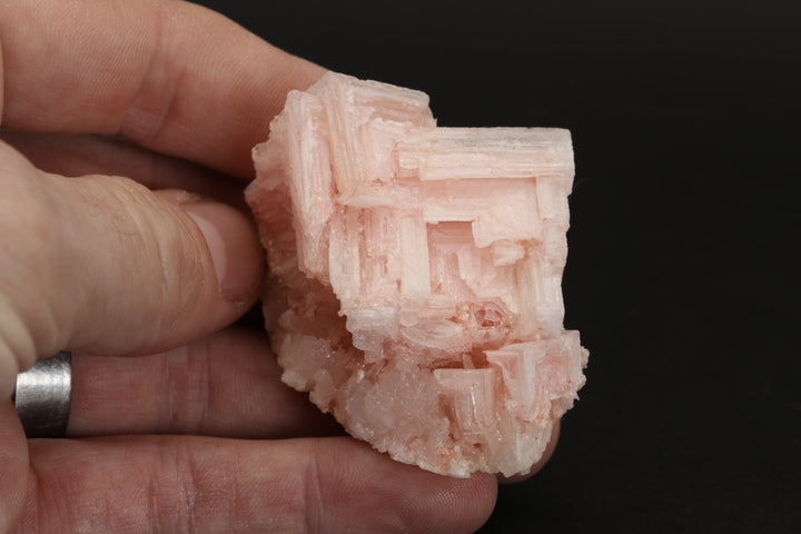 Pink Halite on Trona Specimen DS546