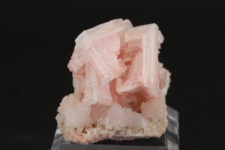 Pink Halite on Trona Specimen DS549