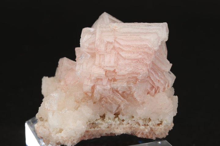 Pink Halite on Trona Specimen DS549