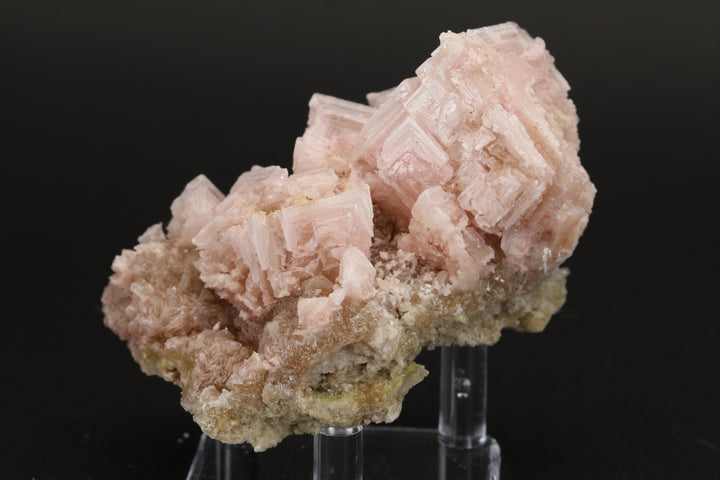 Pink Halite on Trona Specimen DS552