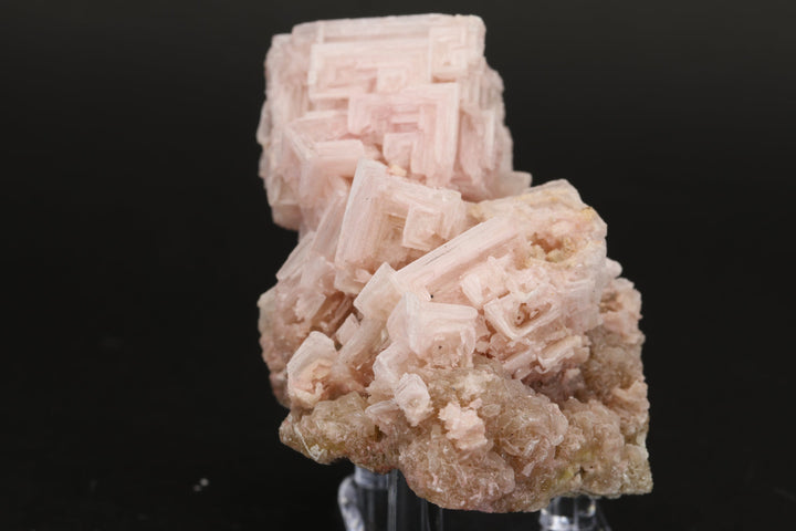 Pink Halite on Trona Specimen DS552