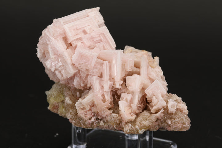 Pink Halite on Trona Specimen DS552