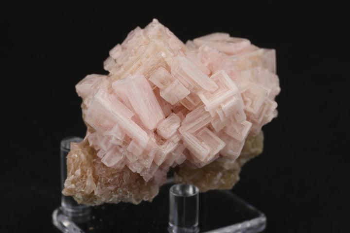 Pink Halite on Trona Specimen DS553