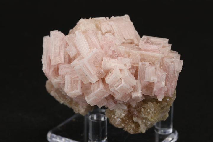 Pink Halite on Trona Specimen DS553