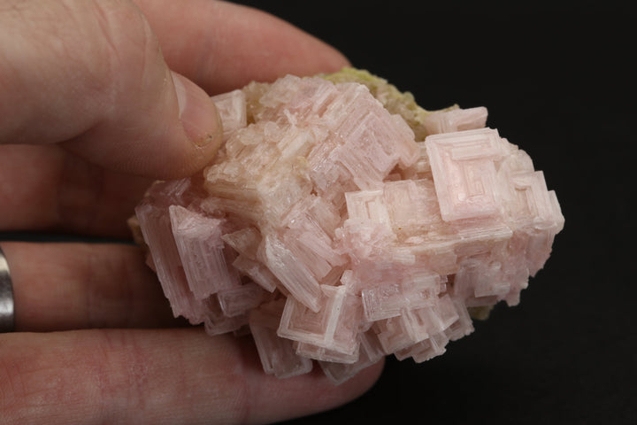 Pink Halite on Trona Specimen DS553