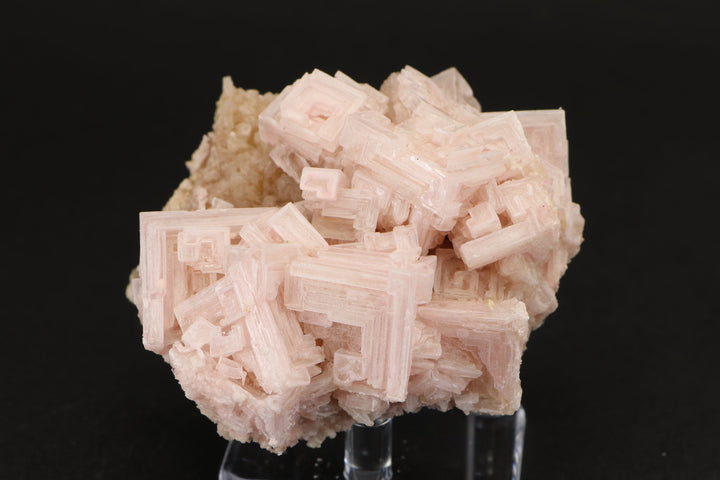 Pink Halite on Trona Specimen DS556