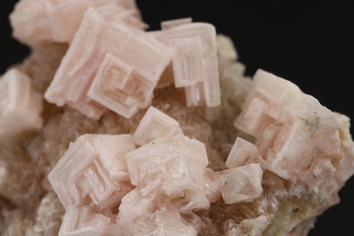 Pink Halite on Trona Specimen DS558