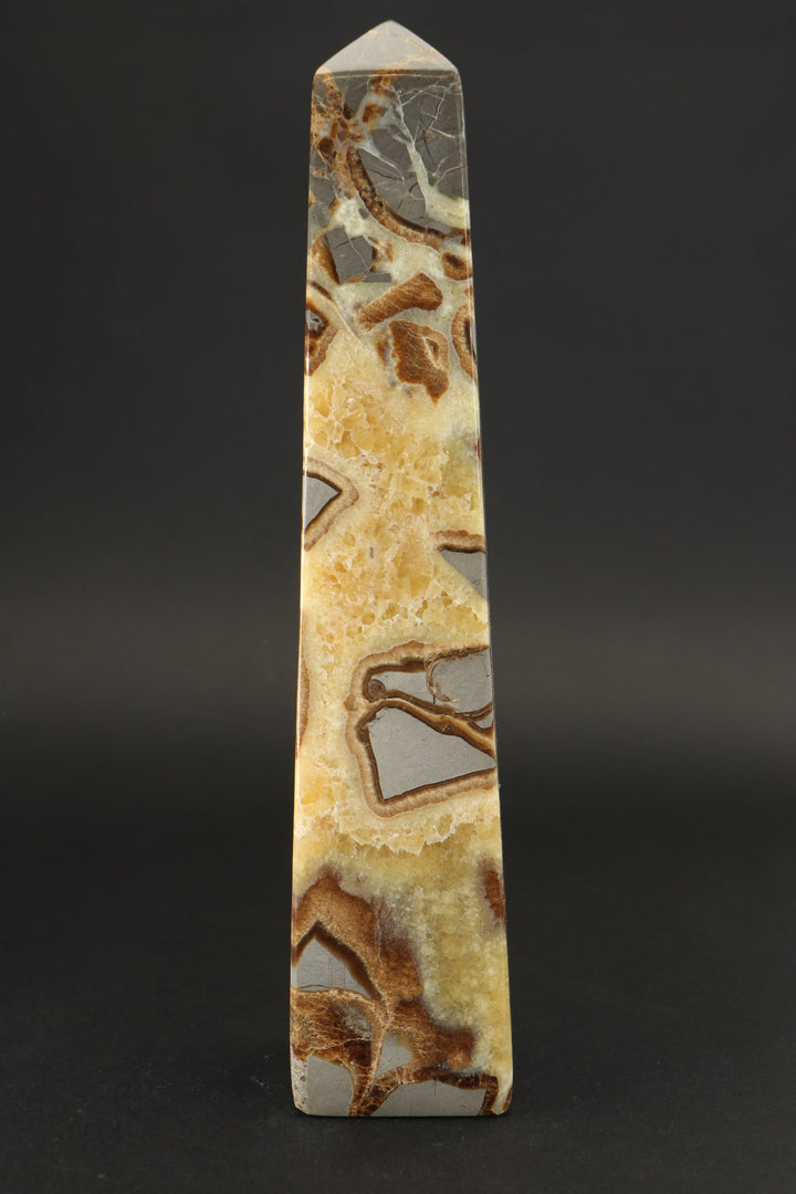 8.5" Septarian Obelisk DS785