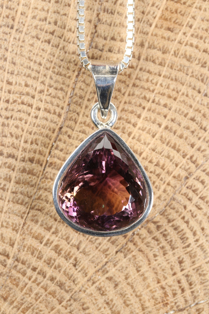 Faceted Ametrine Pendant