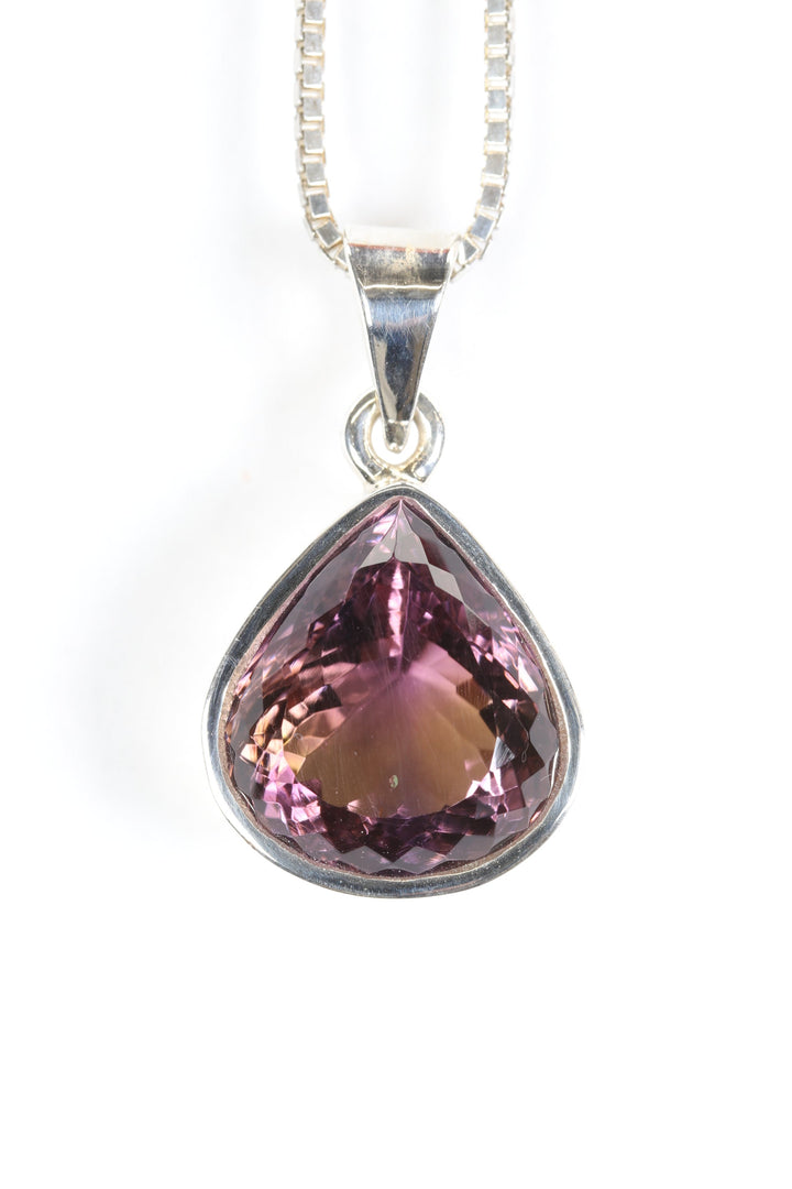 Faceted Ametrine Pendant