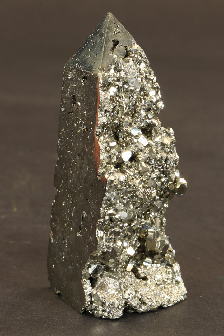 3" Pyrite Obelisk DV076
