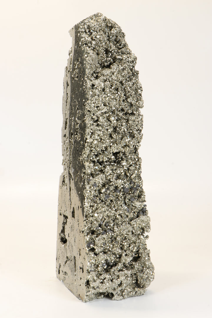 9.5" Pyrite Obelisk DX053