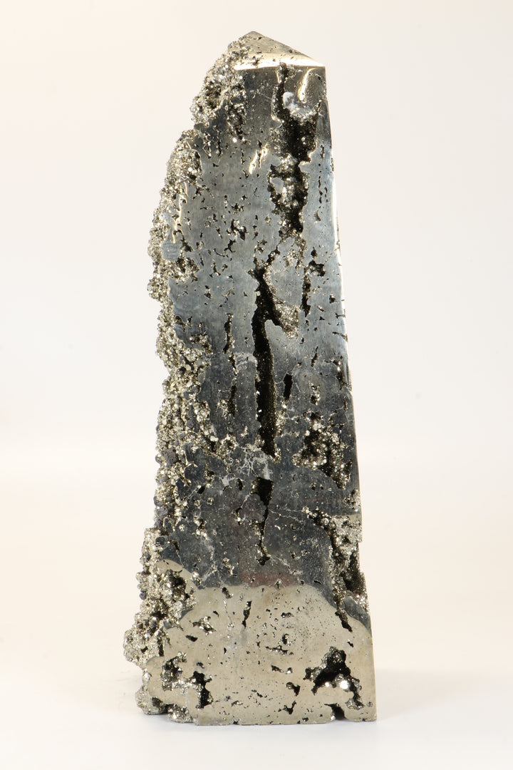 9.5" Pyrite Obelisk DX053