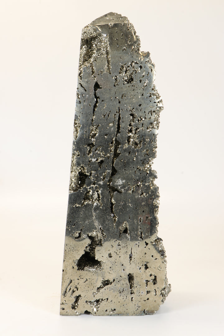 9.5" Pyrite Obelisk DX053