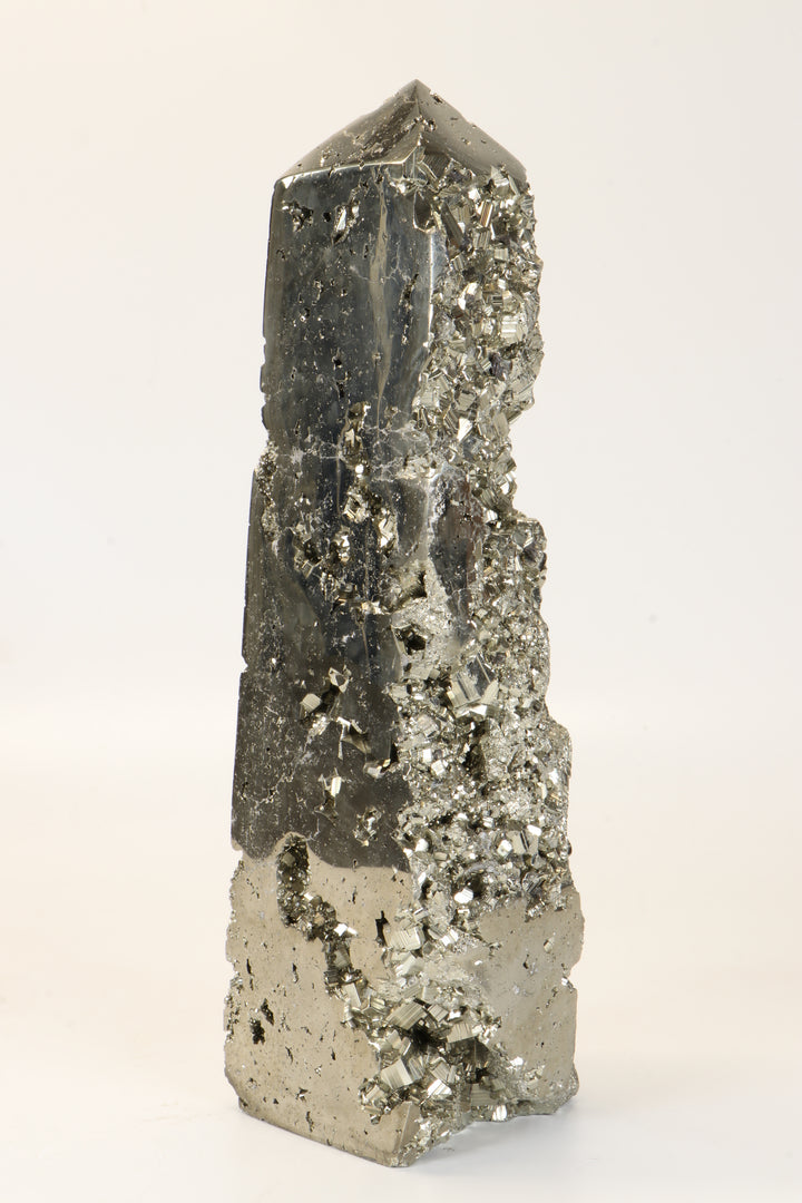 8.75" Pyrite Obelisk DX054