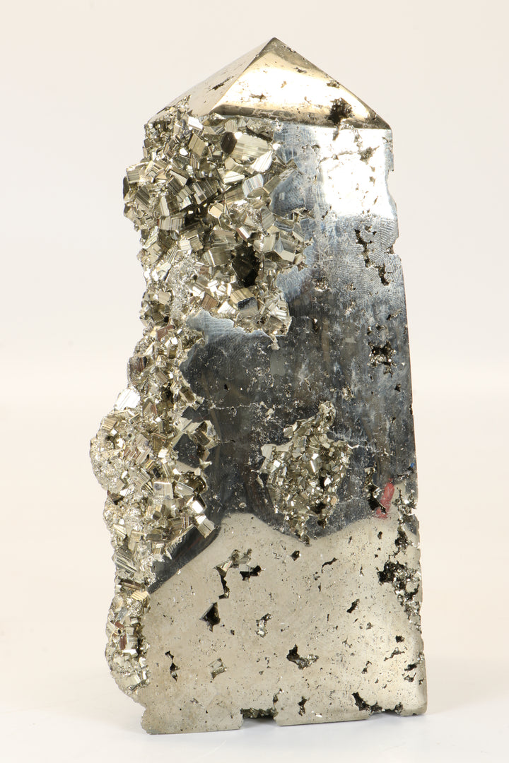 6.25" Pyrite Obelisk DX056