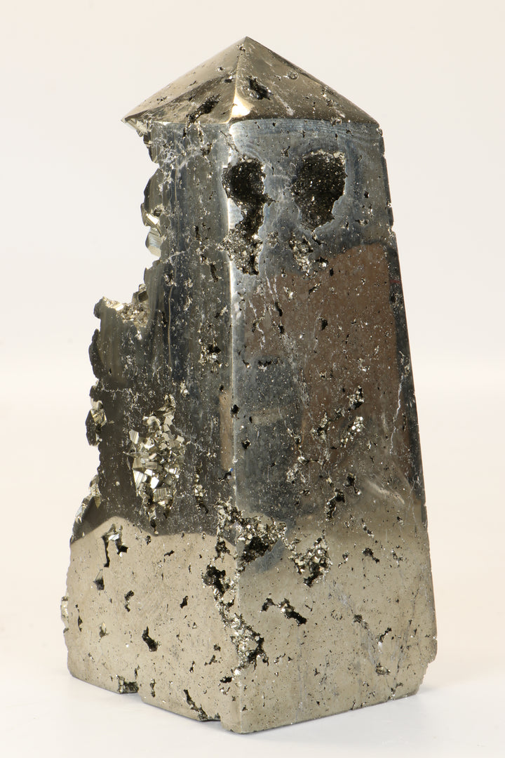 6.25" Pyrite Obelisk DX056