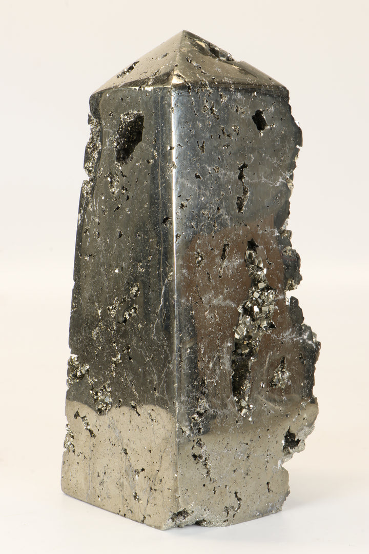 6.25" Pyrite Obelisk DX056