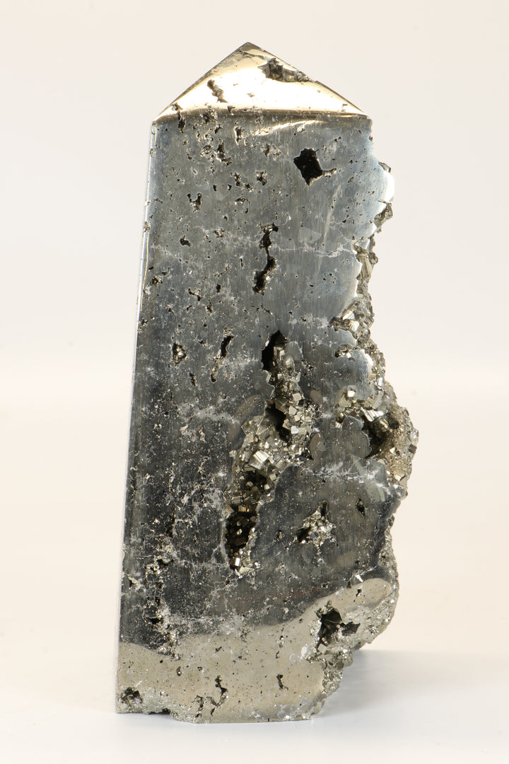 6.25" Pyrite Obelisk DX056