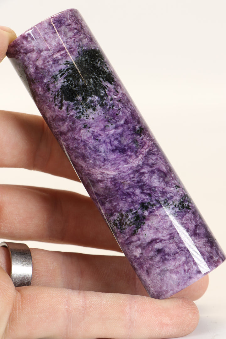 Charoite Cylinder DX061