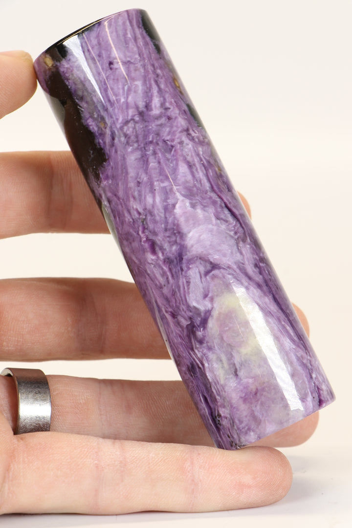 Charoite Cylinder DX064