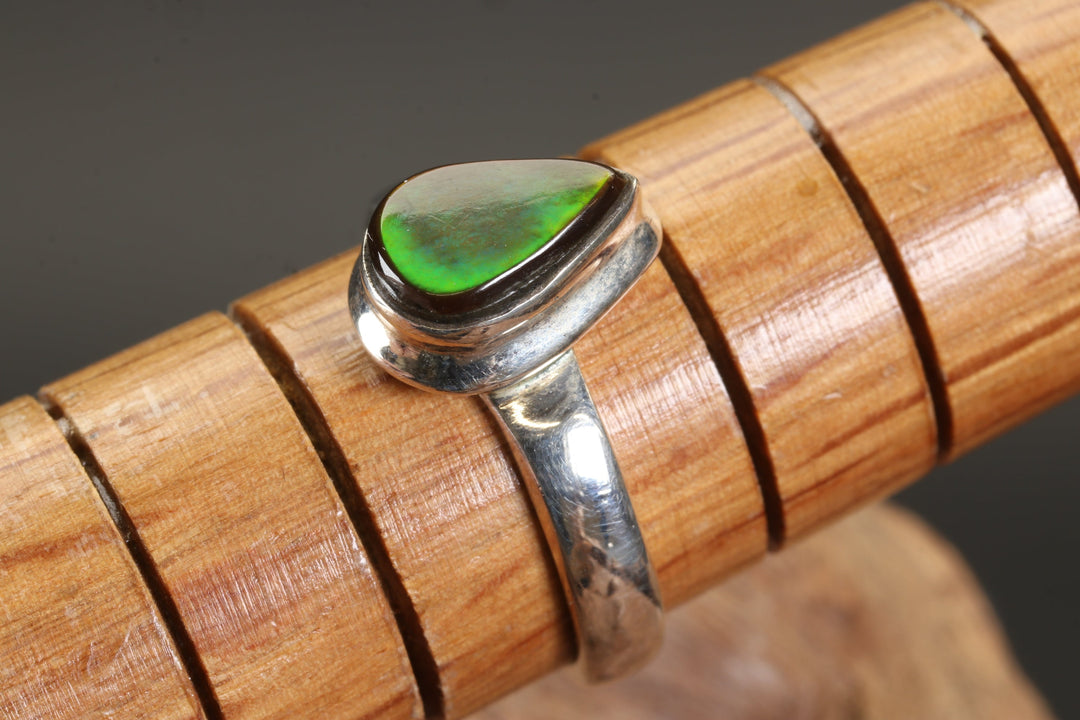 Ammolite Ring Size 6