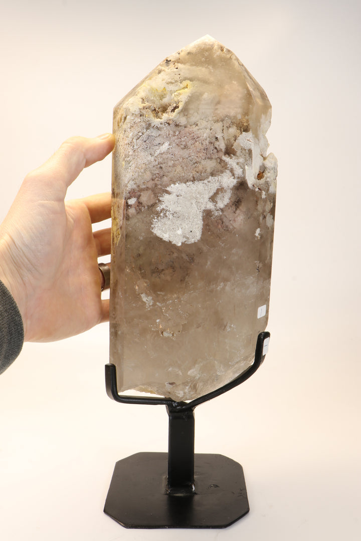 Giant Garden Quartz Point on Stand DX1809