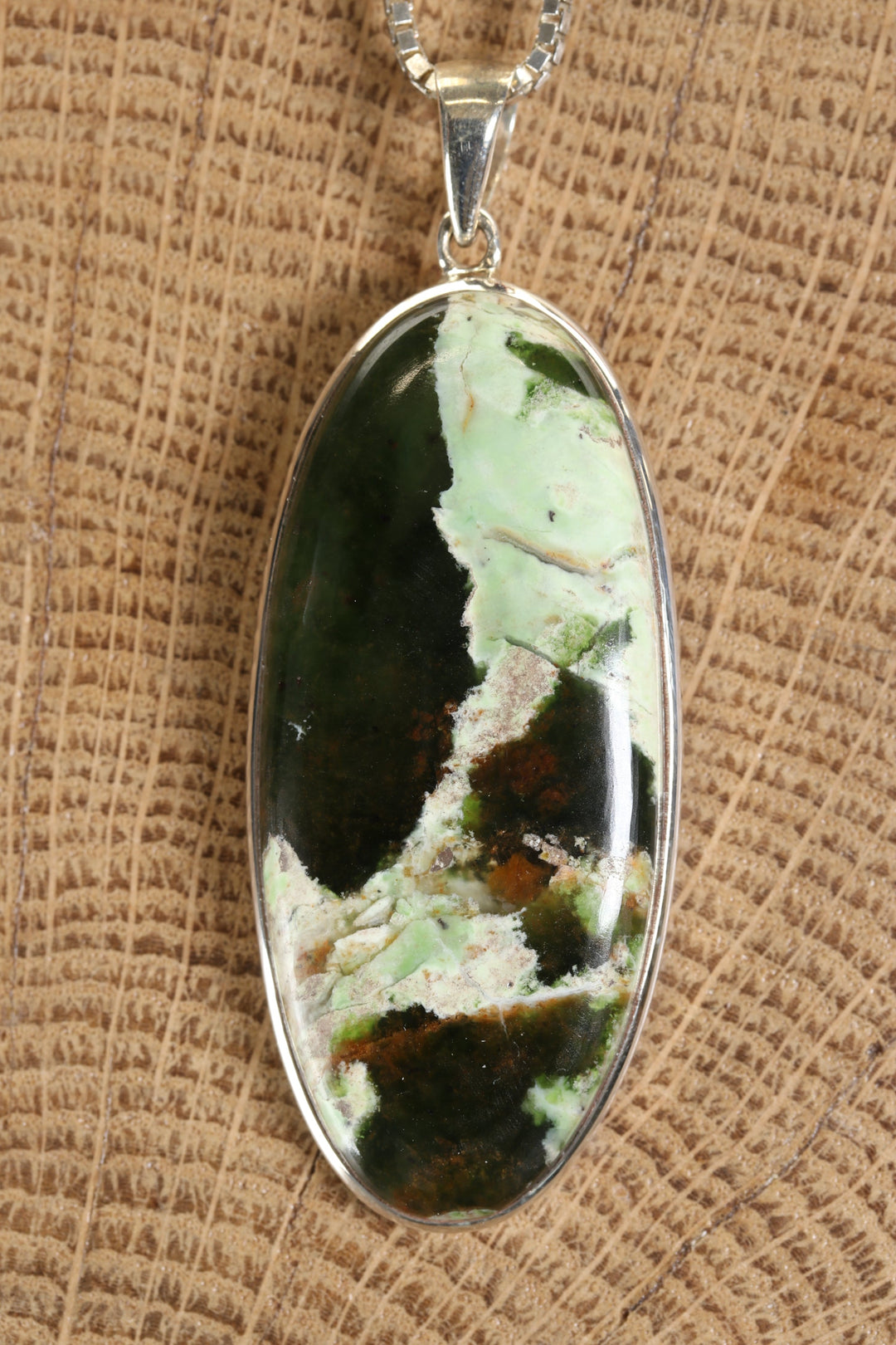 Chrome Chalcedony Pendant