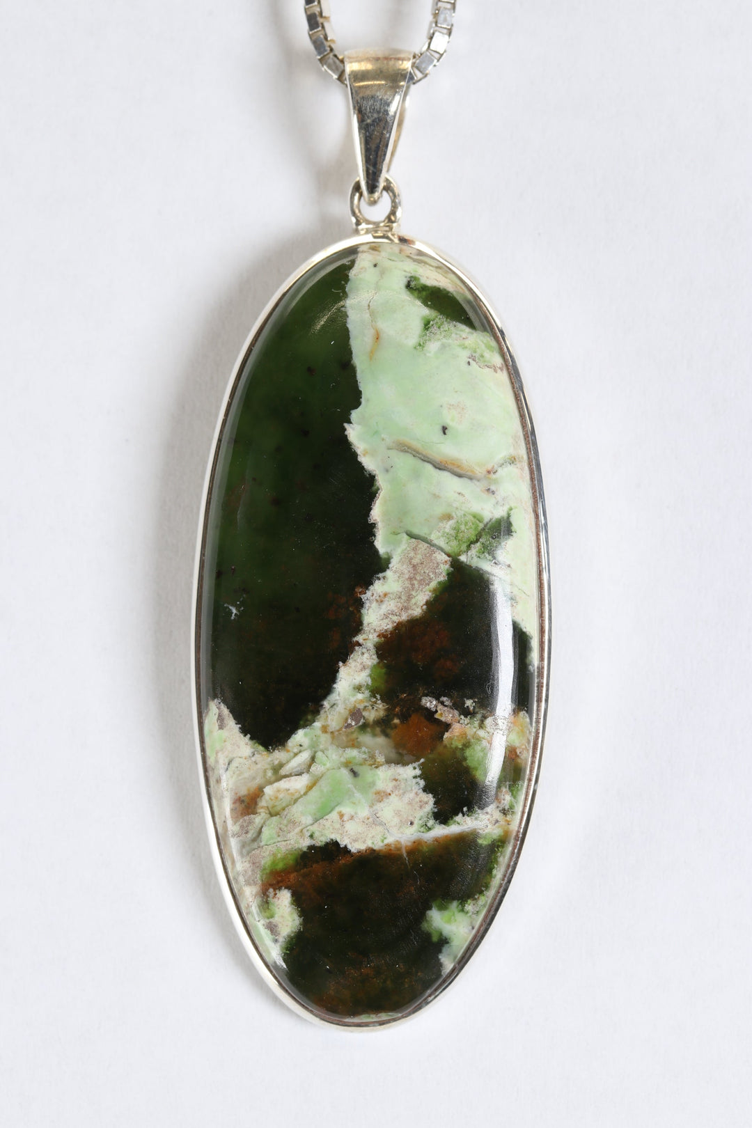 Chrome Chalcedony Pendant