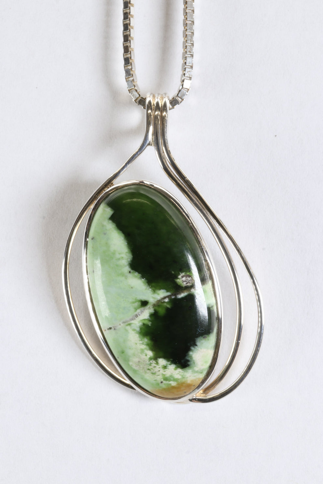Chrome Chalcedony Pendant