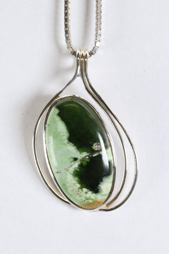 Chrome Chalcedony Pendant