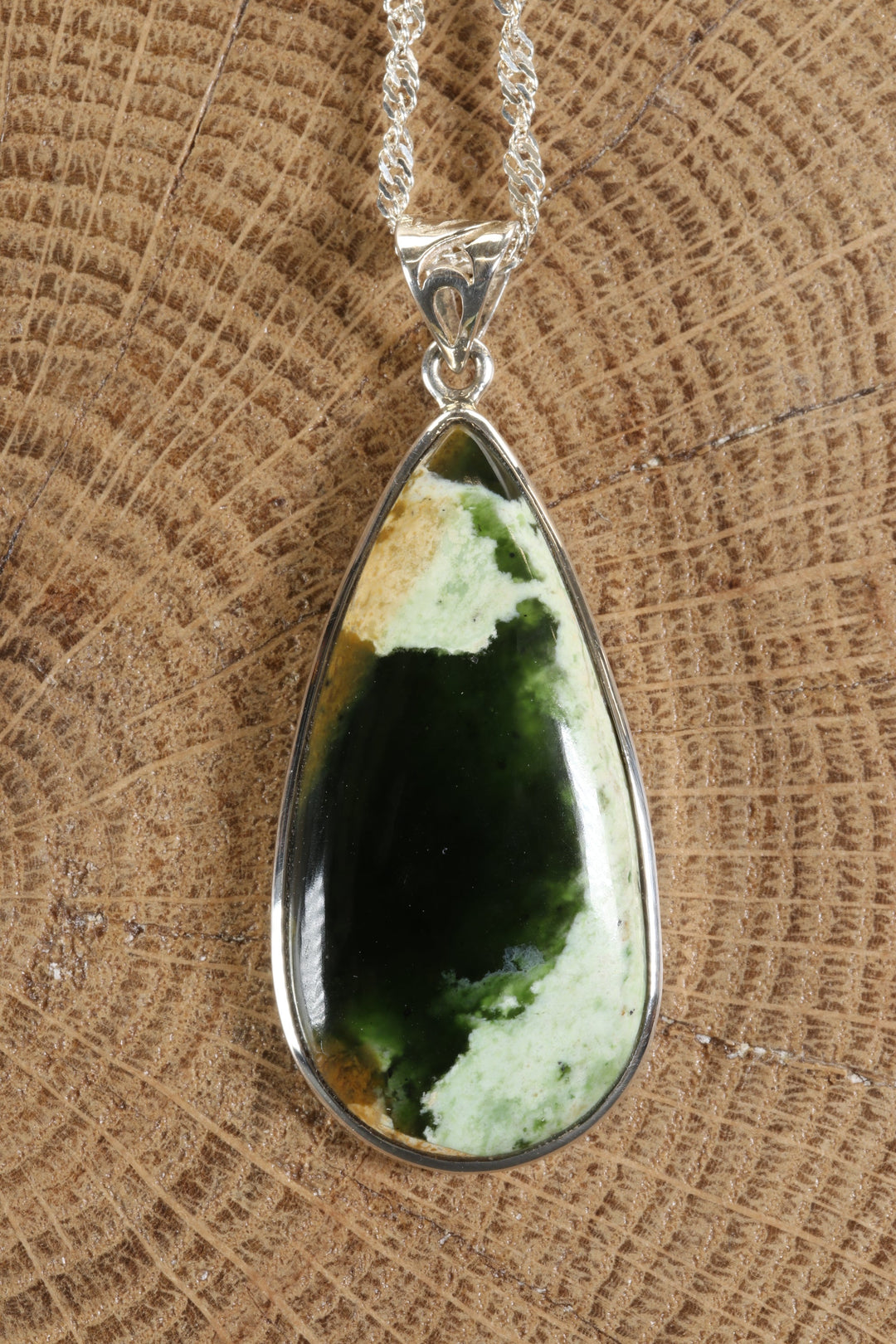 Chrome Chalcedony Pendant
