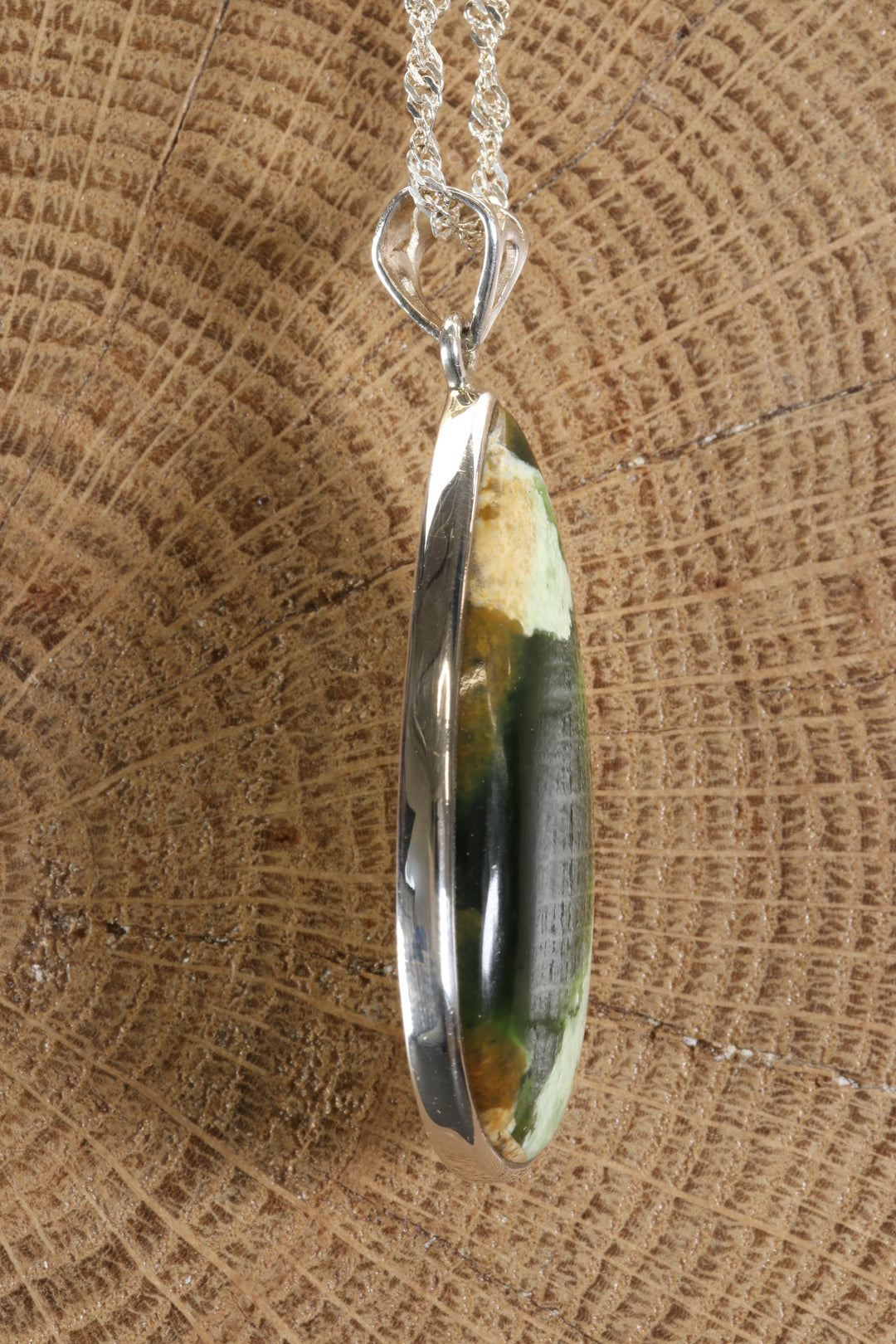 Chrome Chalcedony Pendant