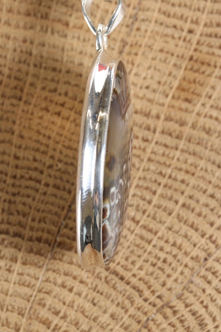 Montana Tube Agate Pendant