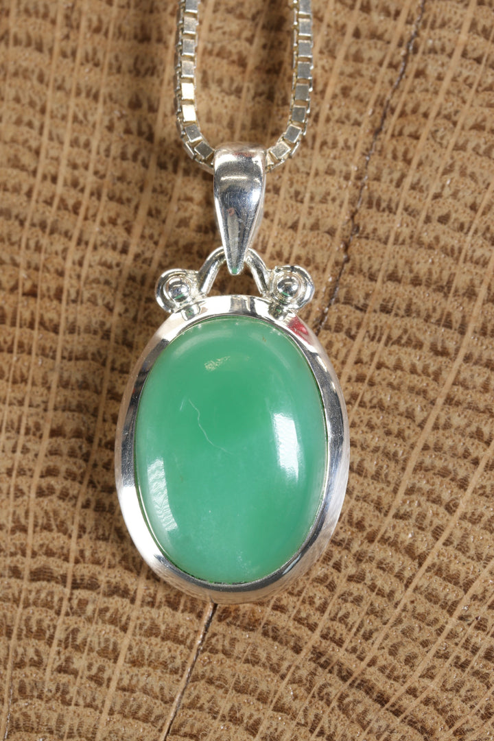 Chrysoprase Pendant